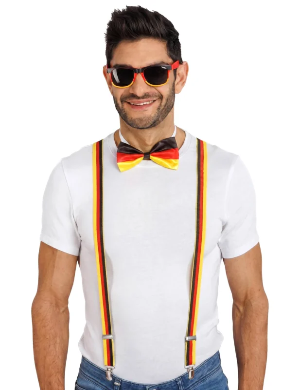 Deutschland-Supporter-Kit für Erwachsene 3-teilig