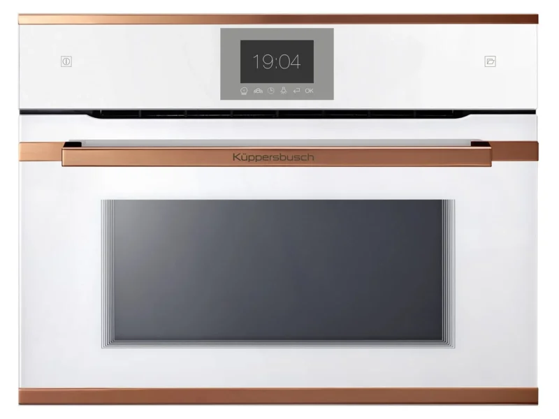 Küppersbusch CBD6550.0W7 K-Series. 5 Dampfbackofen Weiß/Copper