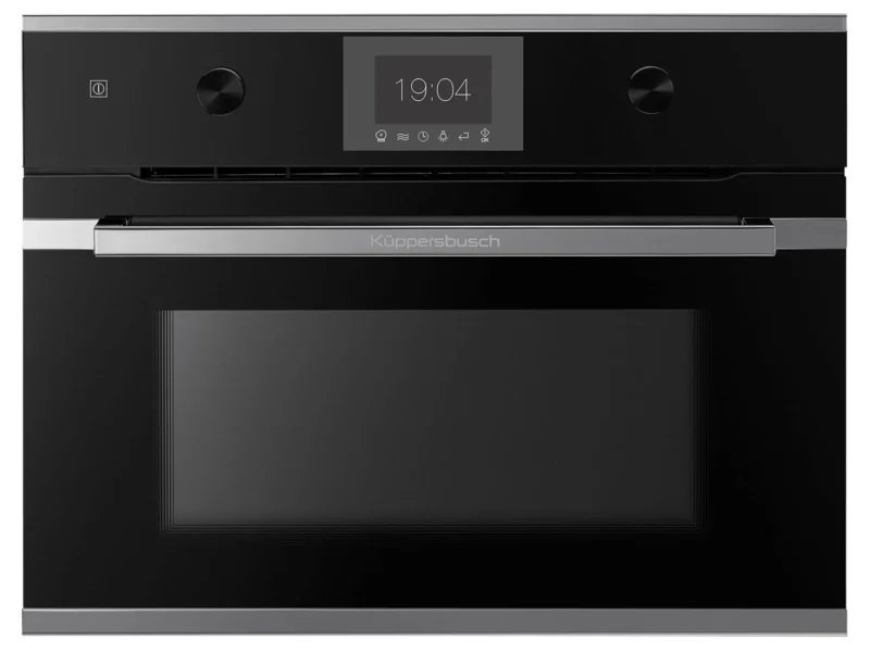 Küppersbusch CBM 6350.0 S3 K-Series. 3 Compact Backofen mit Mikrowelle Schwarz/Silver Chrome