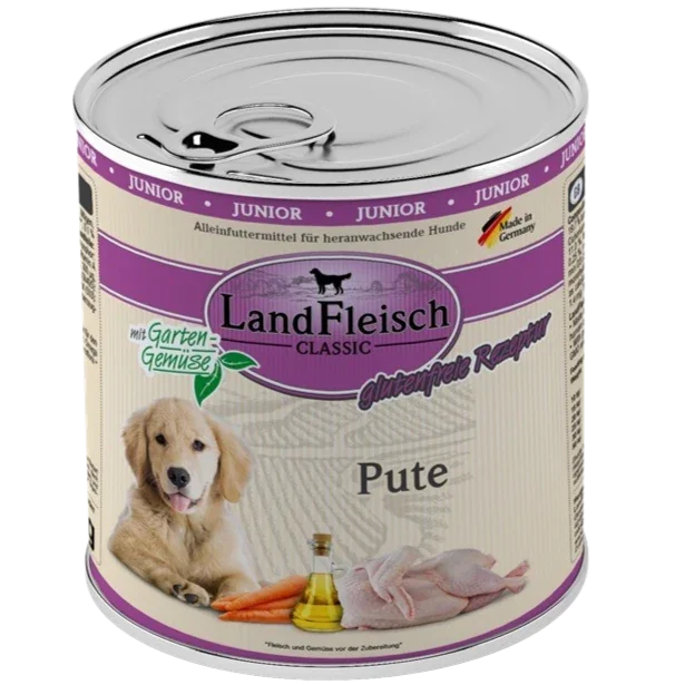 LandFleisch Dog Classic Junior Pute 800 g