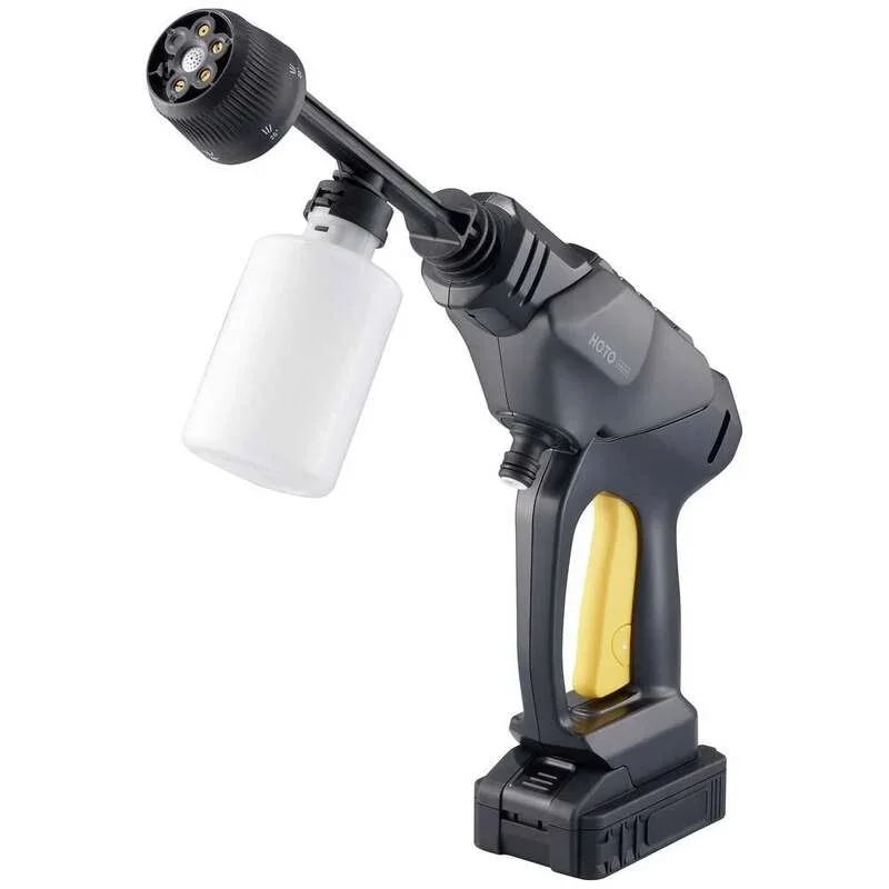 HOTO Mitteldruckreiniger QWXCJ001 24 bar 180 L/h mobil 200 W Akku 6 m Schlauch - 6974370800215
