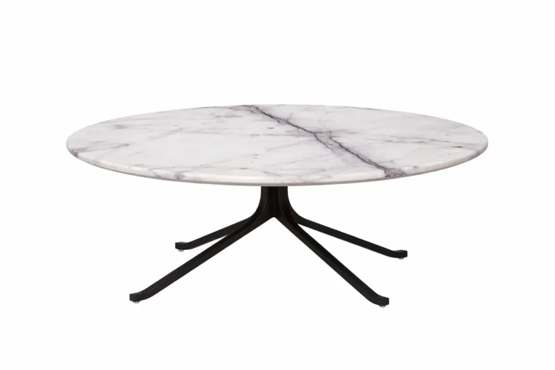 Blink Couchtisch Ø108 cm, Marmor von Stellar Works
