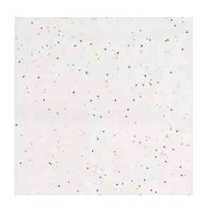 5er Pack Seidiges Glitzerpapier weiß