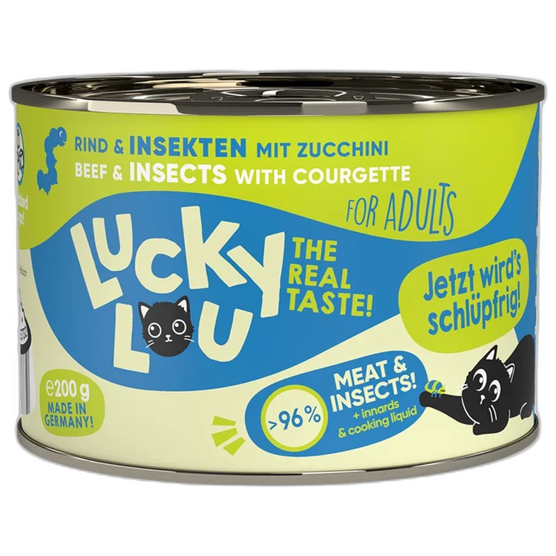 Lucky Lou Dose Lifestage Adult Rind + Insekten 200 g
