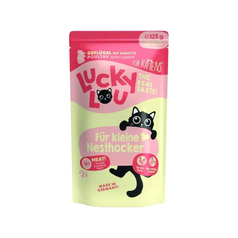 Lucky Lou Lifestage Kitten Geflügel zoo-de