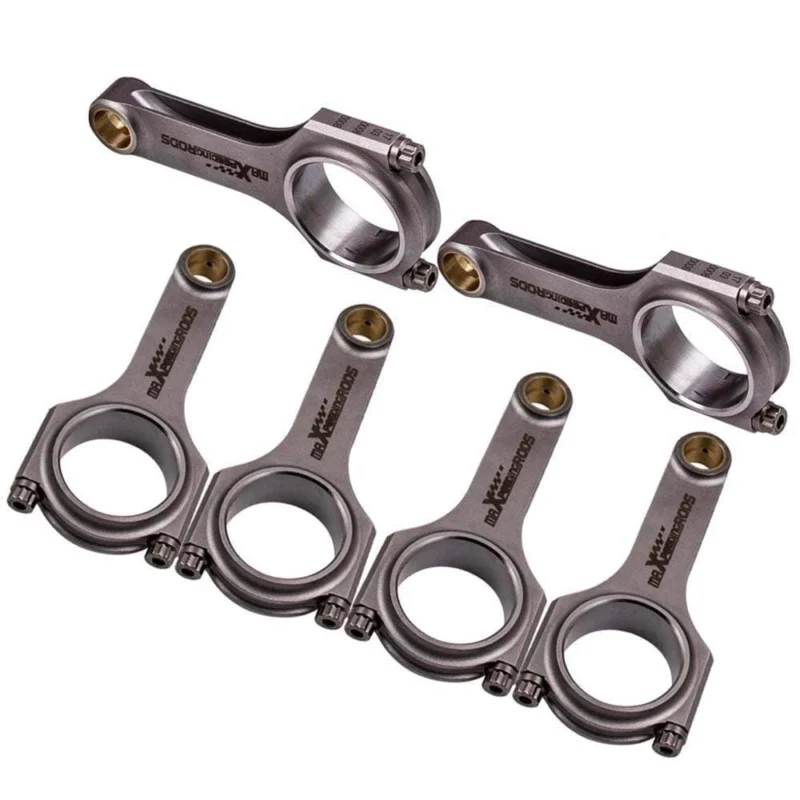 Für BMW Pleuel Geschmiedet 4340 Pleuel für BMW M30 B35 Big 6 Turbo Bielle 4340 Conrods USA ARP
