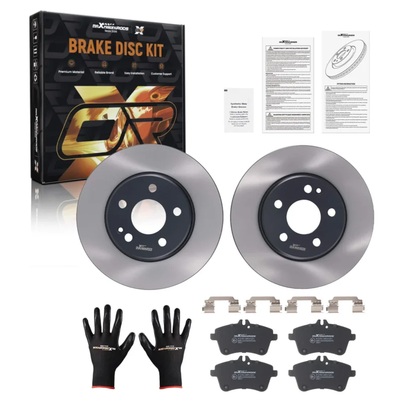 Neu 2xBremsscheiben 4xBremsbeläge Vorne kompatibel für Mercedes W169 B-Klasse W245 Alle Modelle