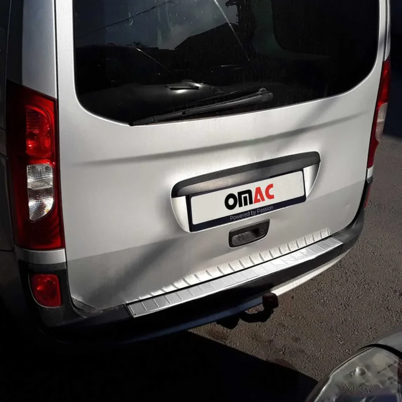 Ladekantenschutz Stoßstange für Mercedes Citan W415 2012-21 Edelstahl gebürstet