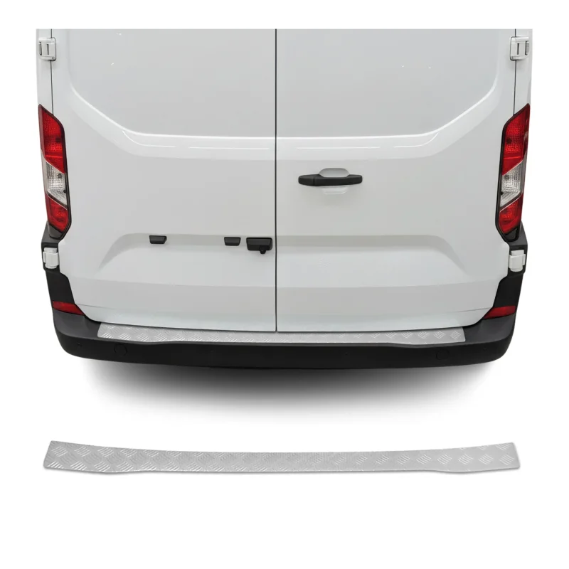 Ladekantenschutz Stoßstange für VW Transporter T7 2024-2026 Aluminium Silber