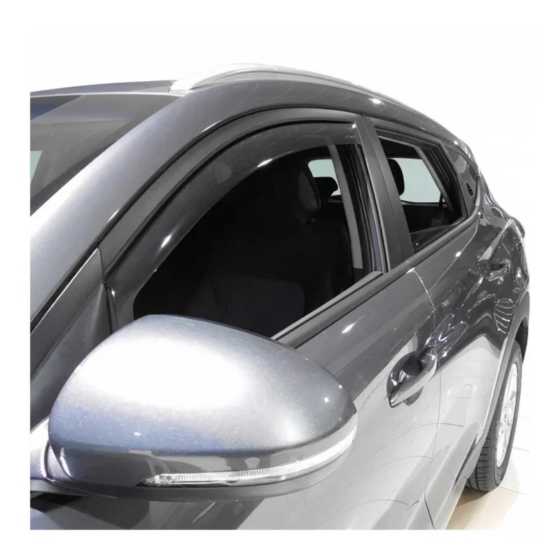 Windabweiser Regenabweiser für Hyundai Tucson 2015-2020 Dunkel Acryl 2tlg