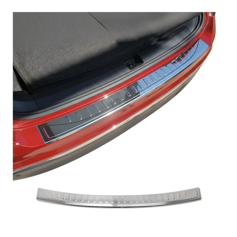 Ladekantenschutz für VW Tiguan II / Allspace 2016-2023 Edelstahl Chrom