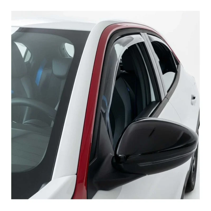 Windabweiser Regenabweiser für Opel Mokka B 2021-2026 Dunkel Acryl 4tlg