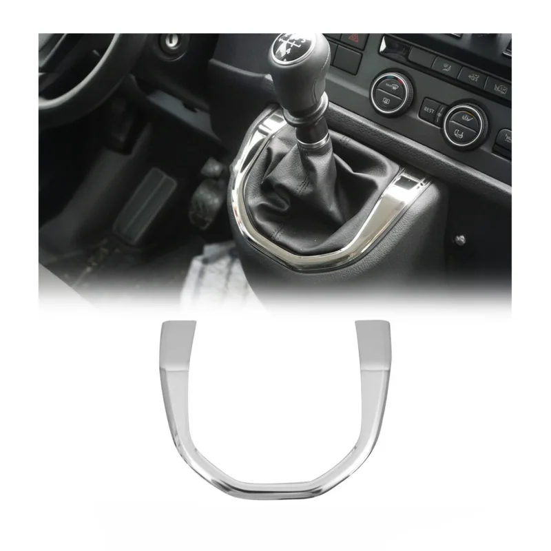 Schaltgetriebe Rahmen für VW T6 Transporter 2015-2019 Manuelle Edelstahl Chrom