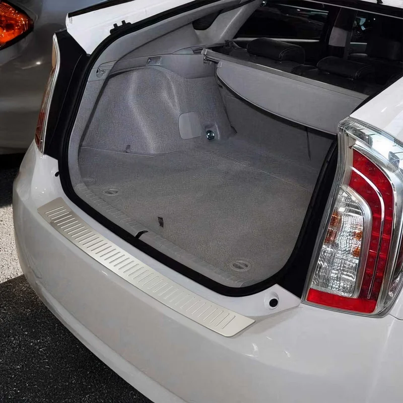 Ladekantenschutz für Toyota Prius III Limo 2012-2015 Facelift Edelstahl Chrom