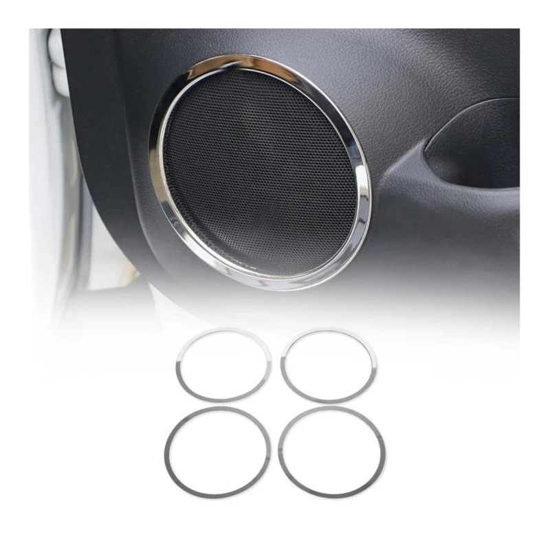 Lautsprecher Leiste für Nissan X-Trail 2014-2021 Edelstahl Chrom 4tlg