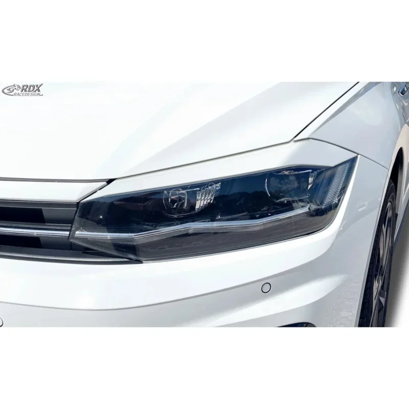 RDX Scheinwerferblenden für VW Polo AW 2017- ABS TÜV