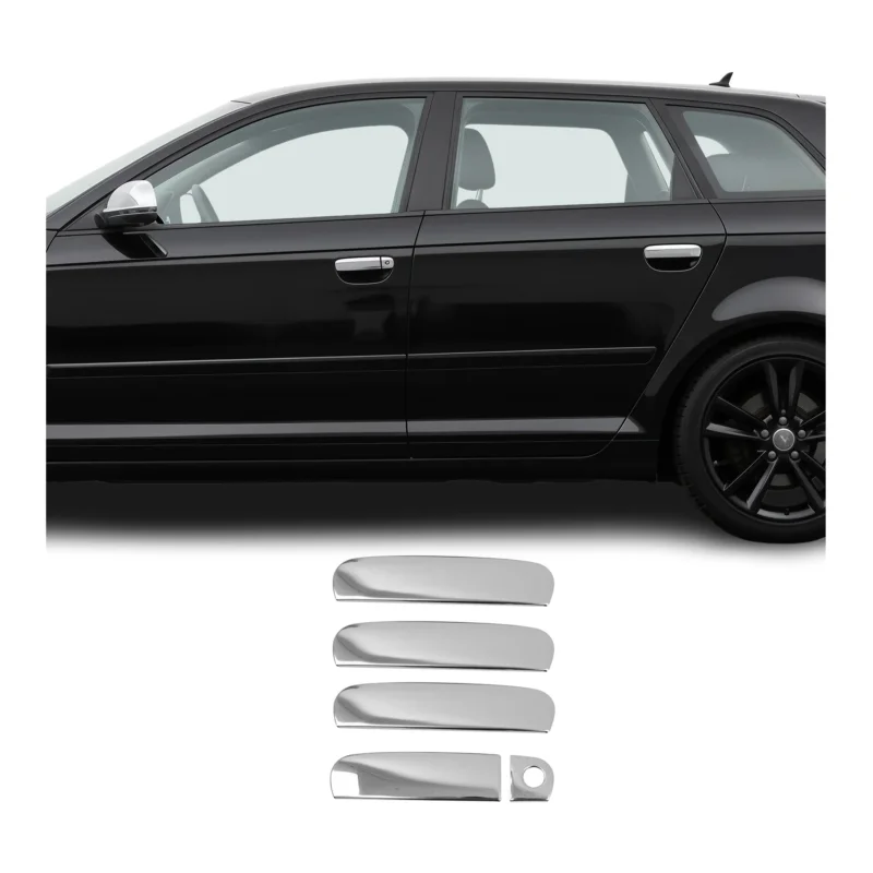Türgriff Blende Türgriffkappen für Audi A4 B6 B7 Stufenheck 2001-2008 Chrom 5x