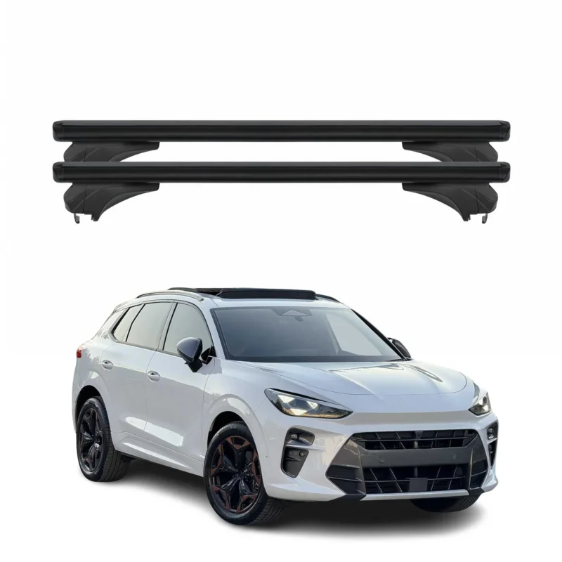 Menabo Dachträger Grundtäger für Cupra Terramar 2024-2026 Aluminium Schwarz 2tlg