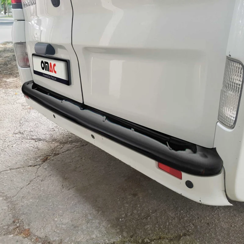 Ladekantenschutz Stoßstange für Renault Trafic II 2001-14 Acryl glänzend schwarz
