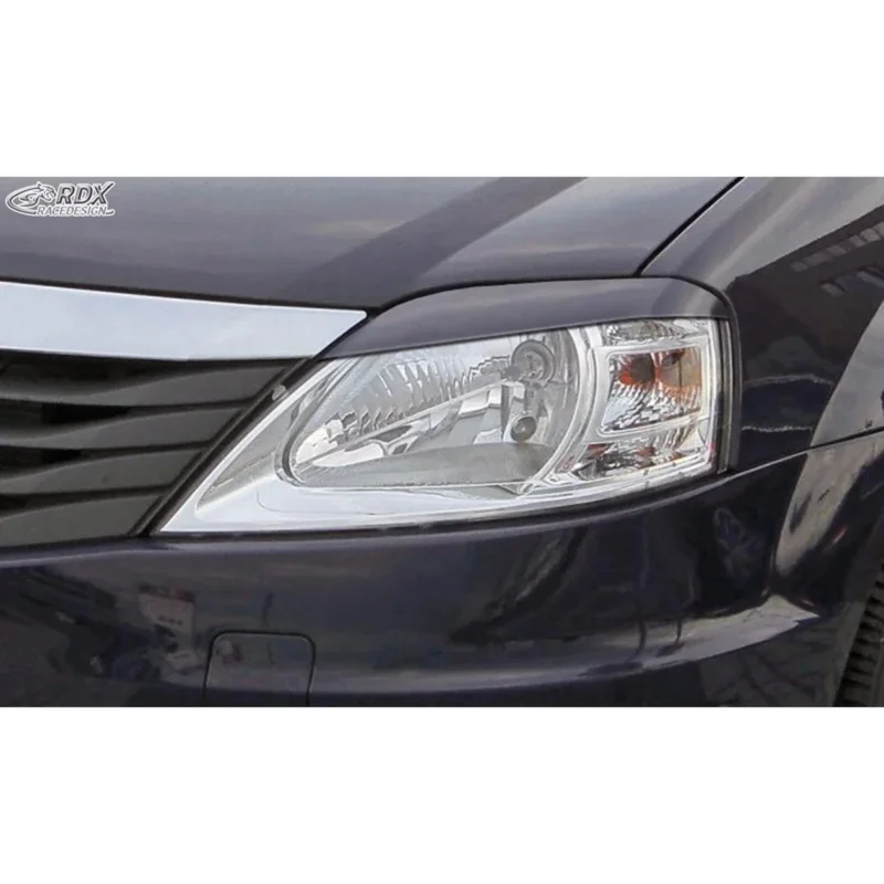 RDX Scheinwerferblenden für Dacia Logan 2008-2013 ABS TÜV