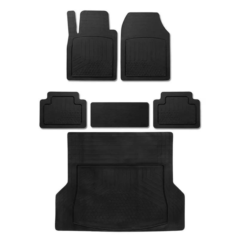 Fußmatten & Kofferraumwanne Set für Mercedes CLA Klasse Antirutsch Universal