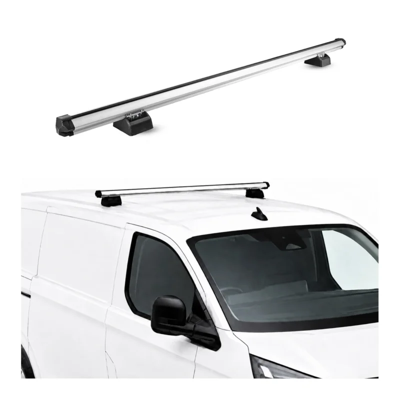 Dachträger für VW Transporter T7 2024-2026 H1 1-Träger Aluminium Silber