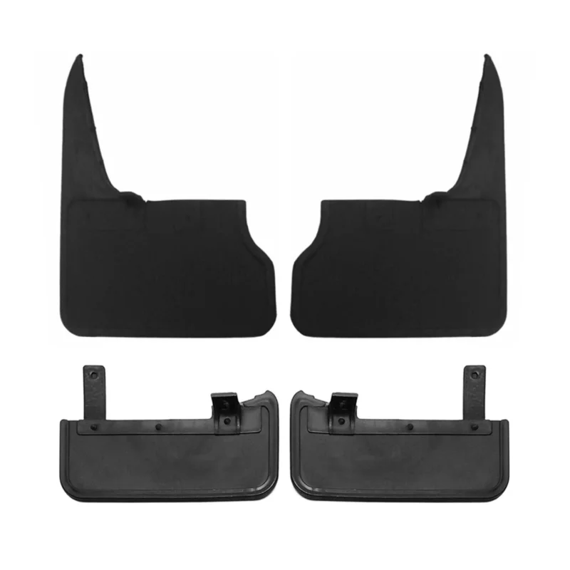 Schmutzfänger Kotflügel für VW Transporter Multivan T5 2003-2015 ABS Schwarz 4x