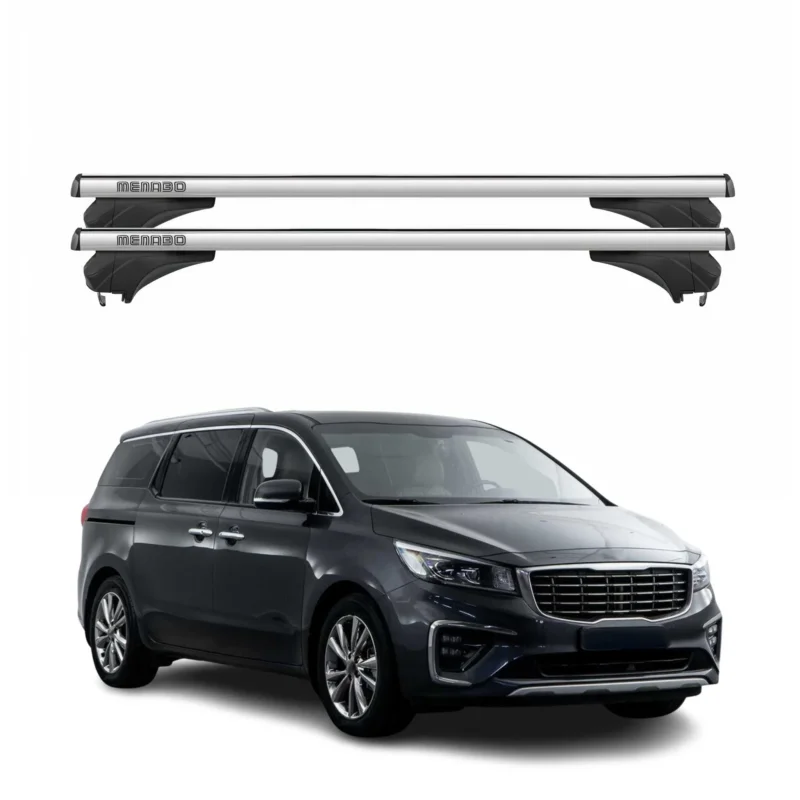 Menabo Dachträger Grundtäger für Hyundai Tucson NX4 2022-2026 Alu Silber 2 tlg