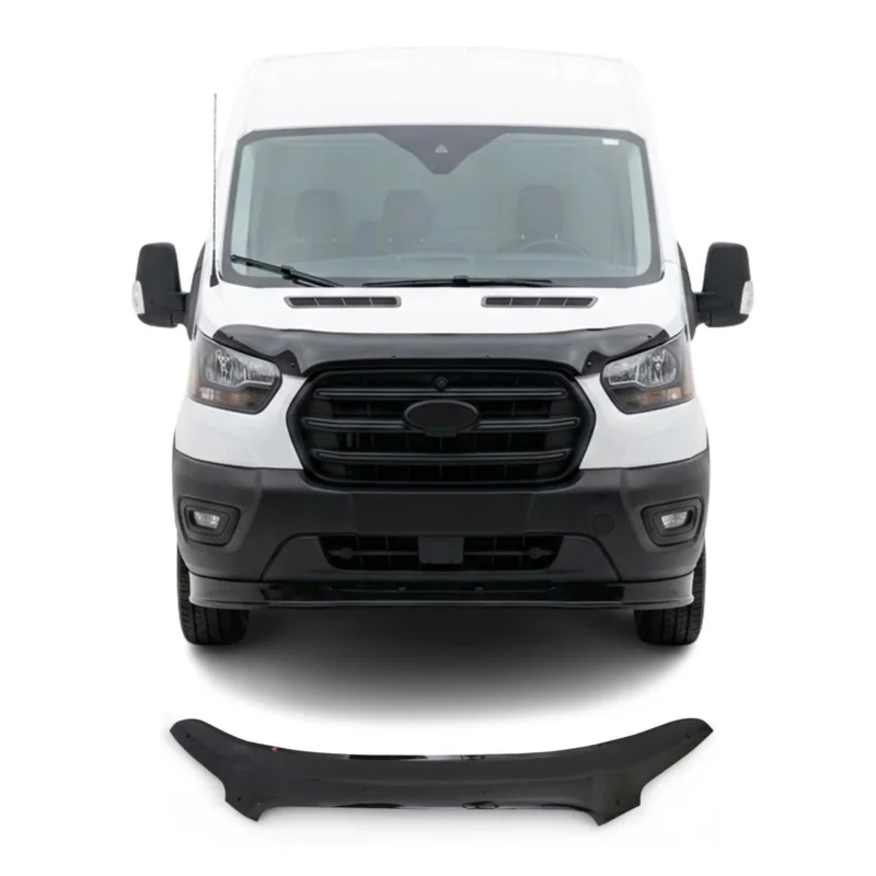 Motorhaube Deflektor Insekten Steinschlagschutz für Ford Transit PRE-FL 14-19