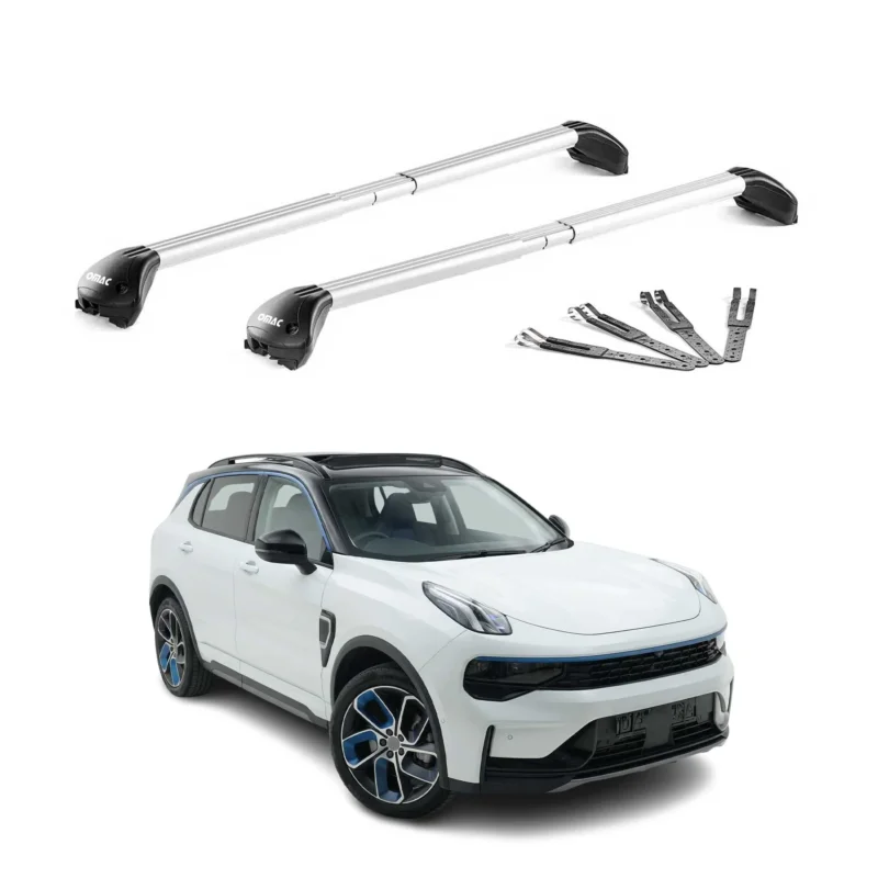 Dachträger für Linky & Co 01 2021-2026 Facelift 100kg Aluminium Silber 2x ABE