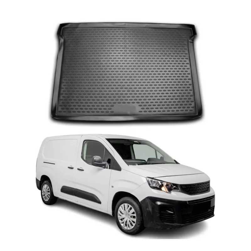 Kofferraummatte Kofferraumwanne für Peugeot Partner Tepee 2008-2021 Gummi TPE
