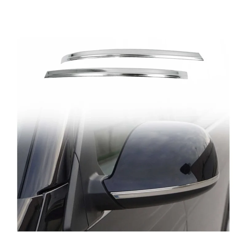 Spiegelkappen Leiste für VW T6 T6.1 alle 2015-2024 Edelstahl Chrom Chrom 2tlg
