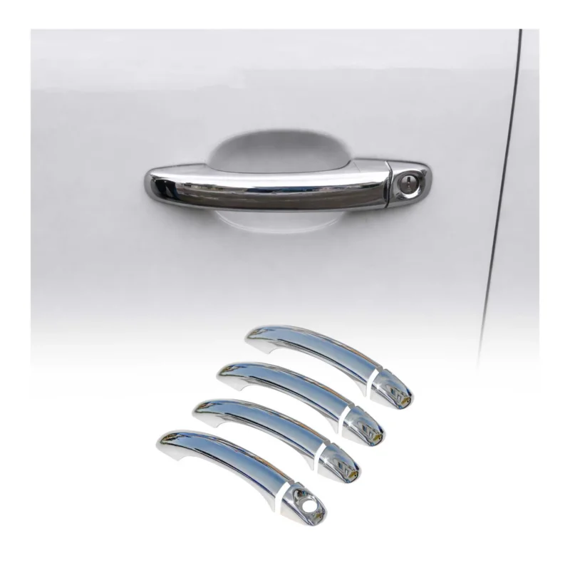 Chrom Türgriff Blende für VW Touareg 2002-2010 Edelstahl 8tlg