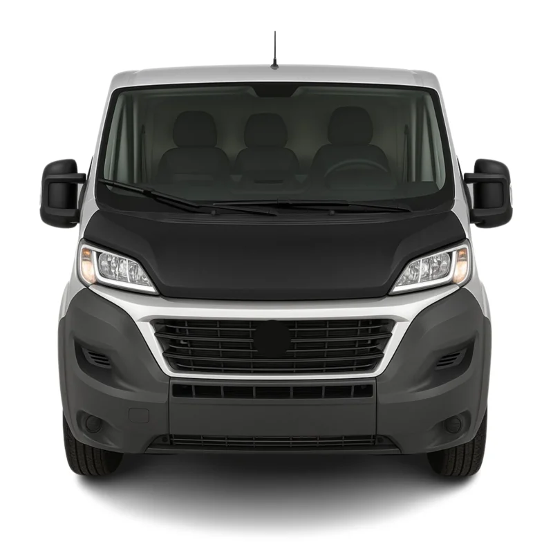 Haubenbra Steinschlagschutz Bonnet Bra für Citroen Jumper 2015-2024 Schwarz 1tlg