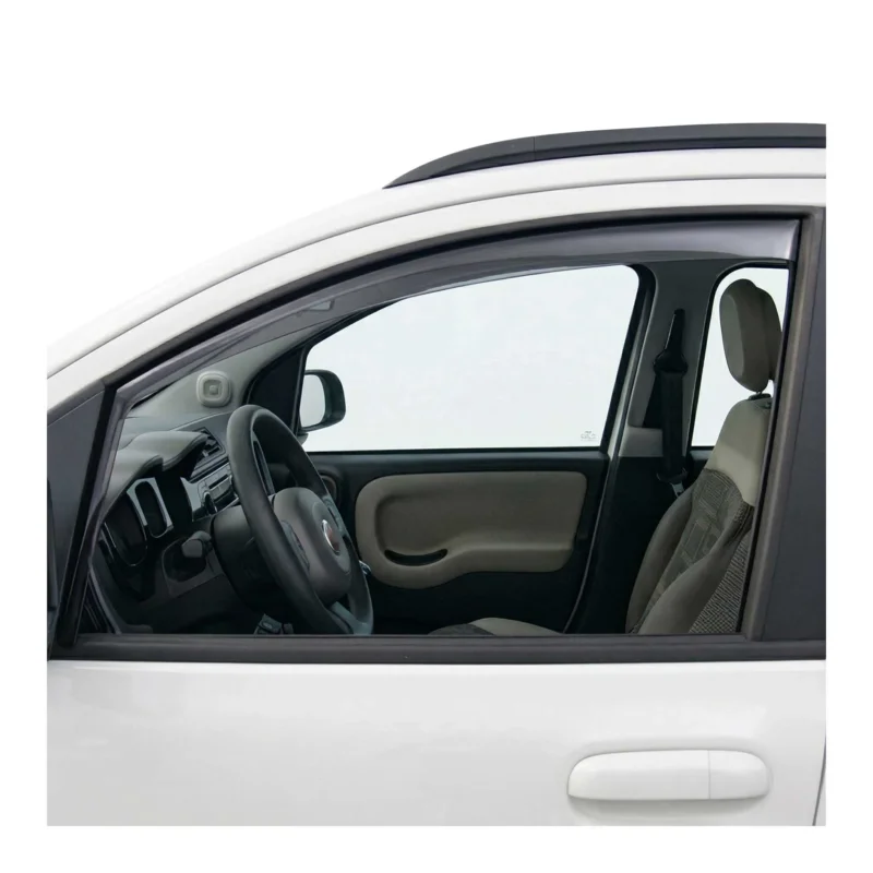 Windabweiser Regenabweiser für Fiat Panda 2012-2026 Dunkel Acryl 2tlg