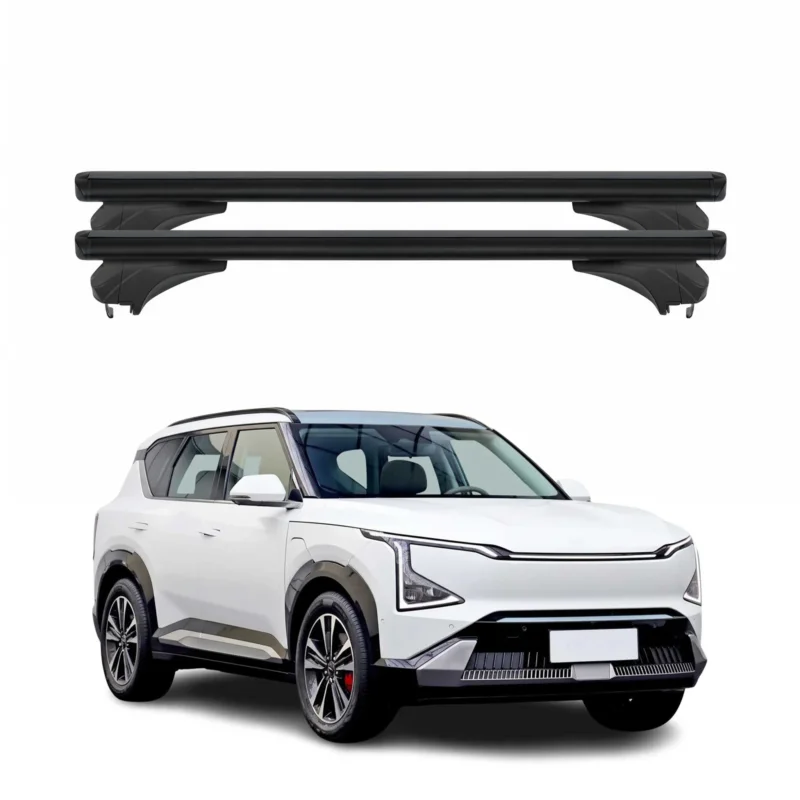 Menabo Dachträger Grundtäger für KIA EV5 2023-2026 Aluminium Schwarz 2 tlg