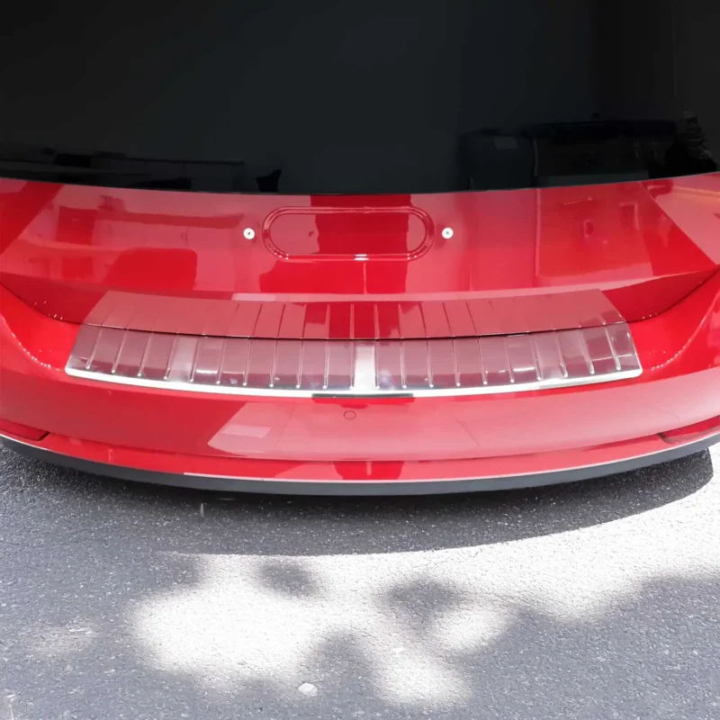 Ladekantenschutz Stoßstange für Skoda Rapid Spaceback 2013-2019 Chrom gebürstet