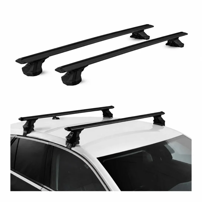 Dachträger Querträger für Citroën C4 III 2020-2026 Aluminium 2 Stück TÜV Schwarz