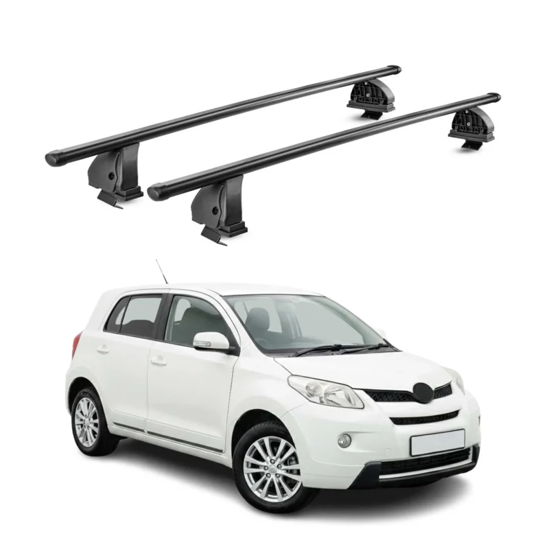 Stahl Dachträger für Toyota Urban Cruiser 2008-2014 TÜV 75 kg 2tlg Schwarz
