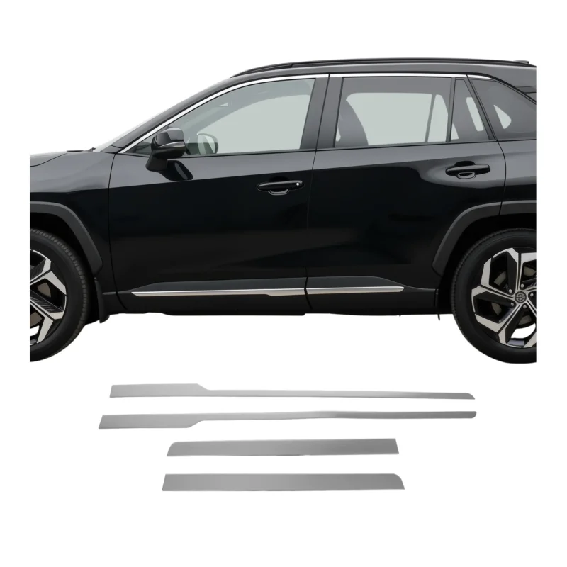 Seitentürleiste Türschutzleiste für Hyundai Tucson NX4 2022-2026 Edelstahl 4x