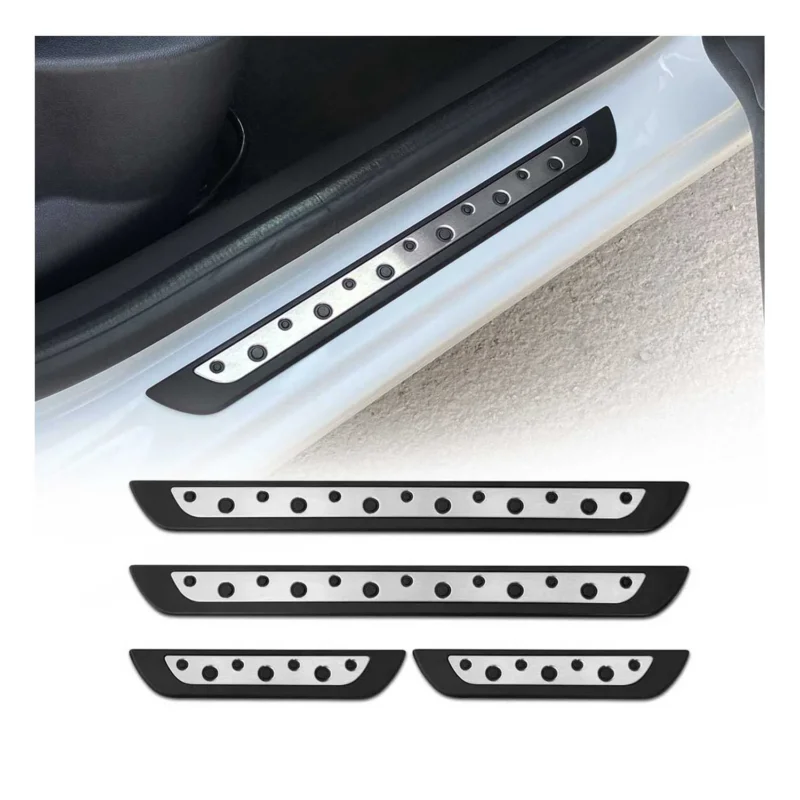 Einstiegsleisten Türschweller für Nissan Qashqai 2007-2014 Edelstahl Chrom 4tlg
