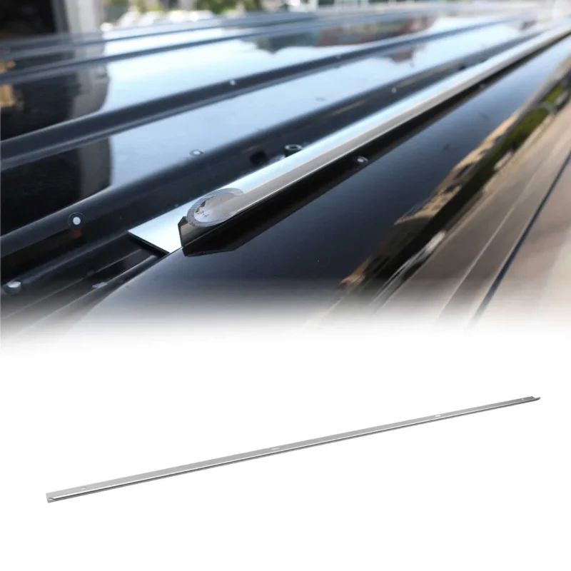 Sonnensegel Kederschiene für Ford Transit / Tourneo Custom ab 2023 L1 Silber Alu