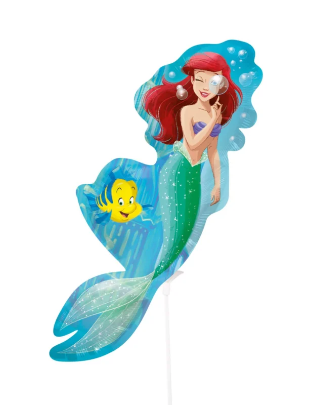 Ariel Die kleine Meerjungfrau™ Mini-Folienballon 15 x 39 cm