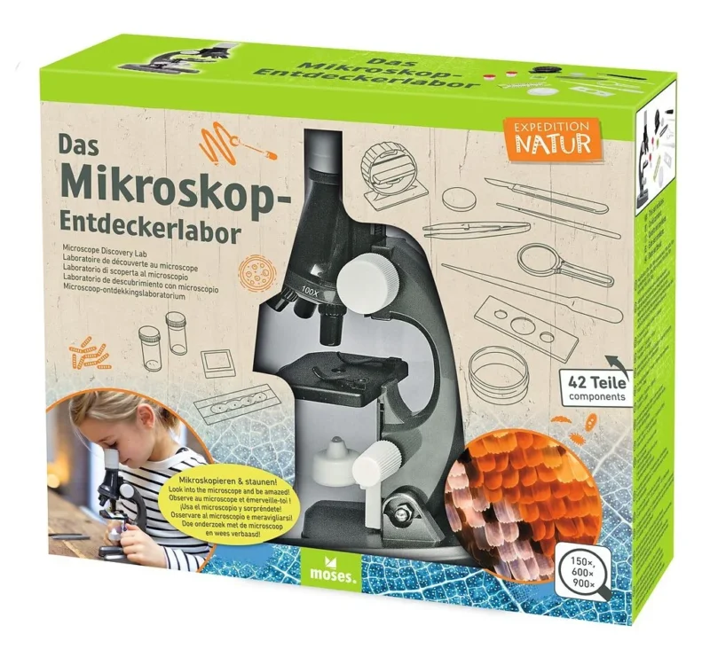 moses - Mikroskop-Entdeckerlabor für Entdecker