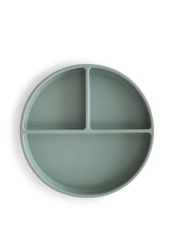Silikonteller mit Saugnapf Cambridge Blue