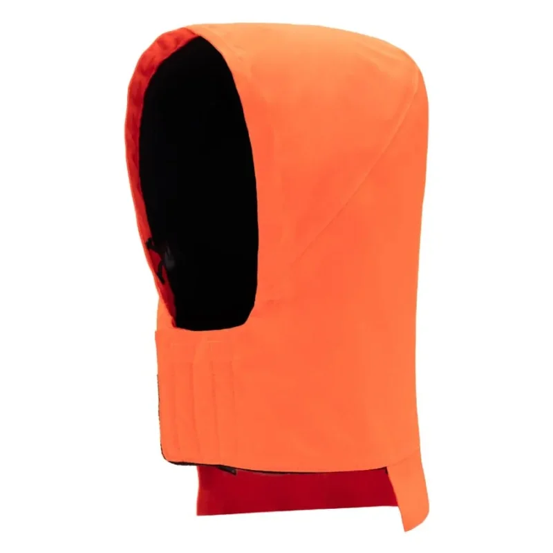 Nitras Winterkapuze für Motion Tex VIZ Plus Pilotenjacke Neonorange