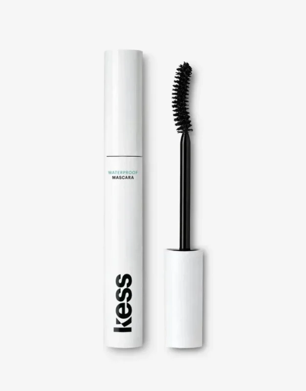 Get Wet Waterproof Mascara von Kess Berlin in Schwarz mit wasserfester Formel für langanhaltenden Schwung und definierte Wimpern, 9,5 ml als Freisteller