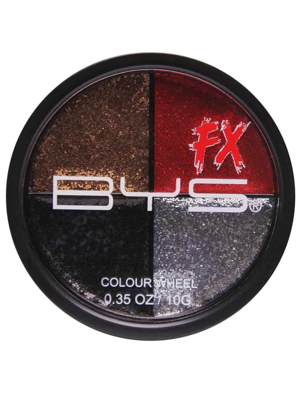 Palette mit 4 Glitzerfarben 10 g