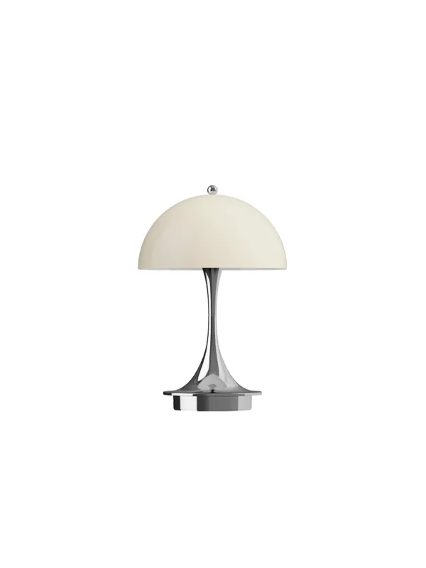 Panthella 160 Portable V3, chrome beige von Verner Panton