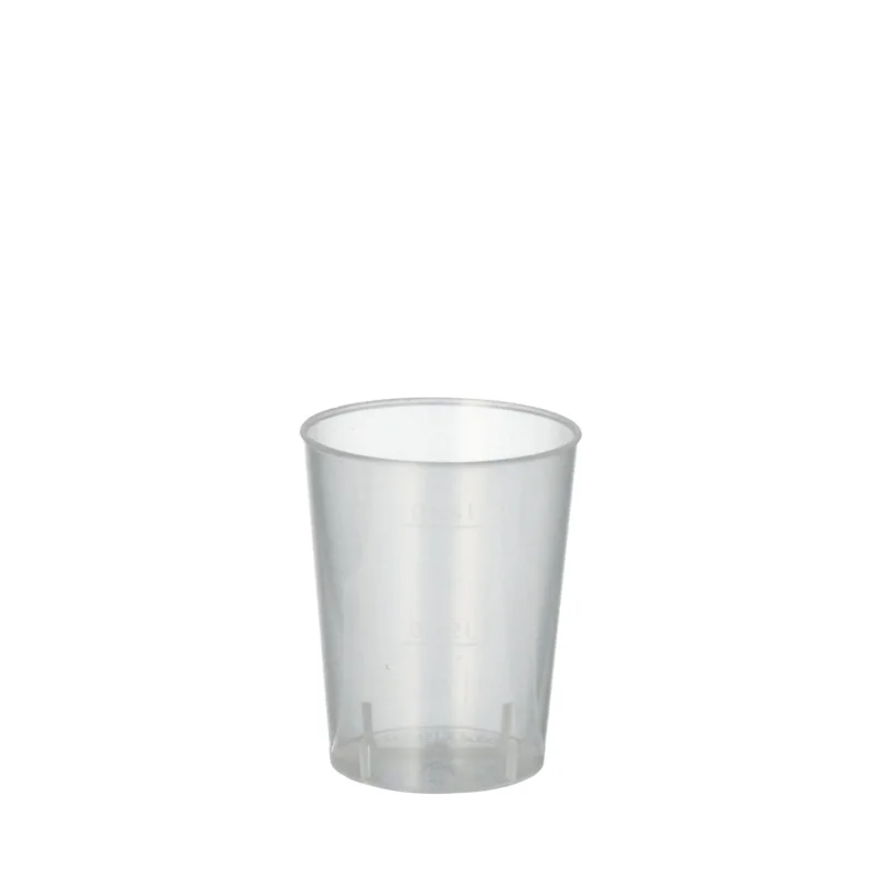 Papstar Mehrweg-Gläser, 4 cl, unzerbrechlich 1 Packung (50 Stück)